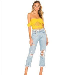 BRAND NEW yellow bodysuit